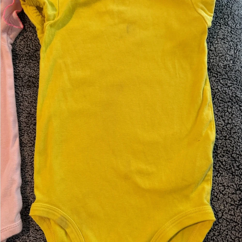 Baby Girls 18M Onesie Bundle +‎ Strawberry Pants